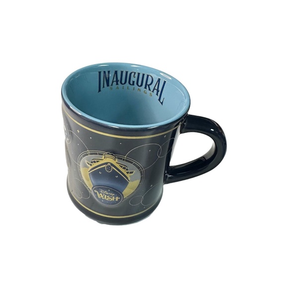 2022 Disney Cruise Line DCL Disney Wish Inaugural Sailing Coffee Mug - Picture 1 of 4